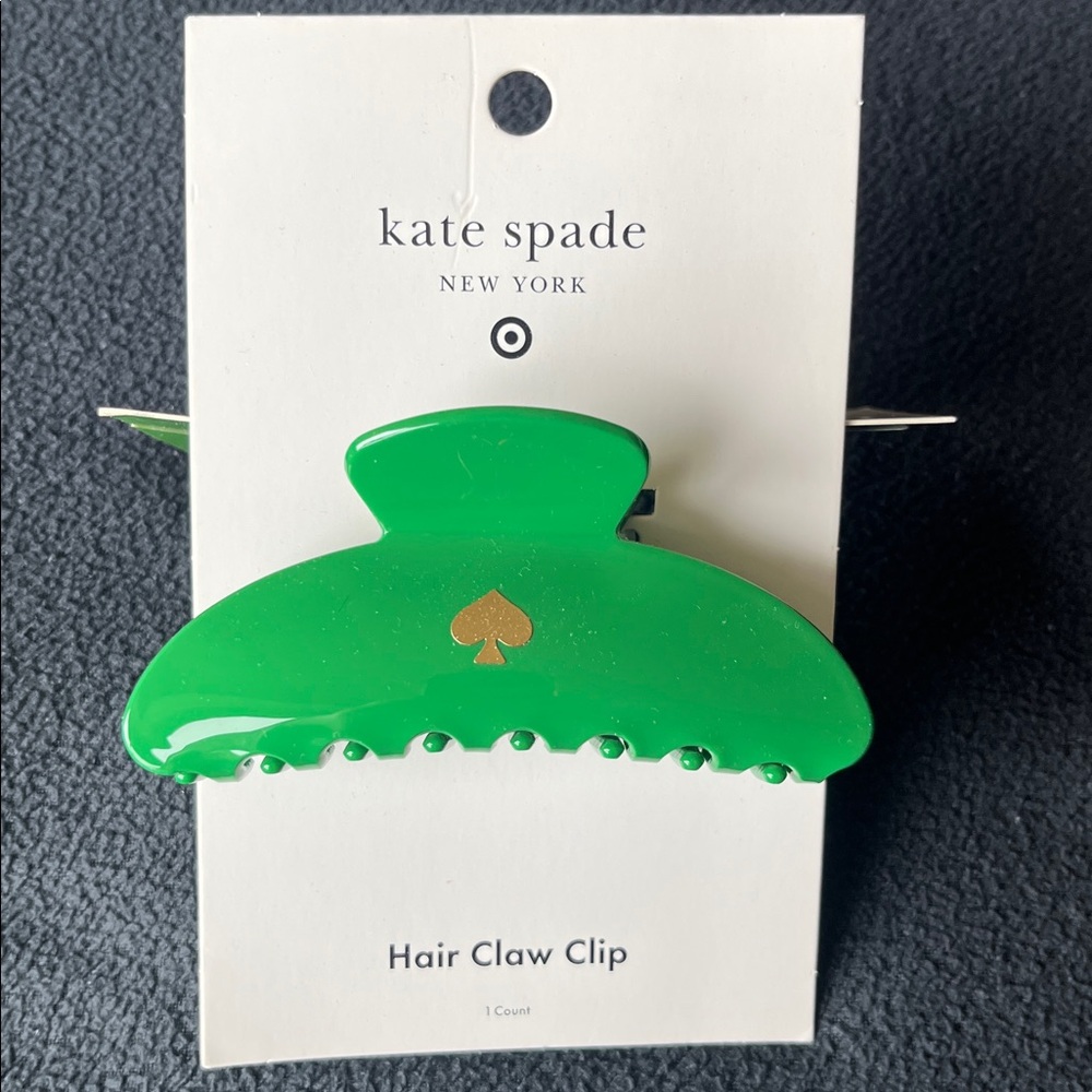 NWT Spade Claw Hair Clip - kate spade new york x Target Green